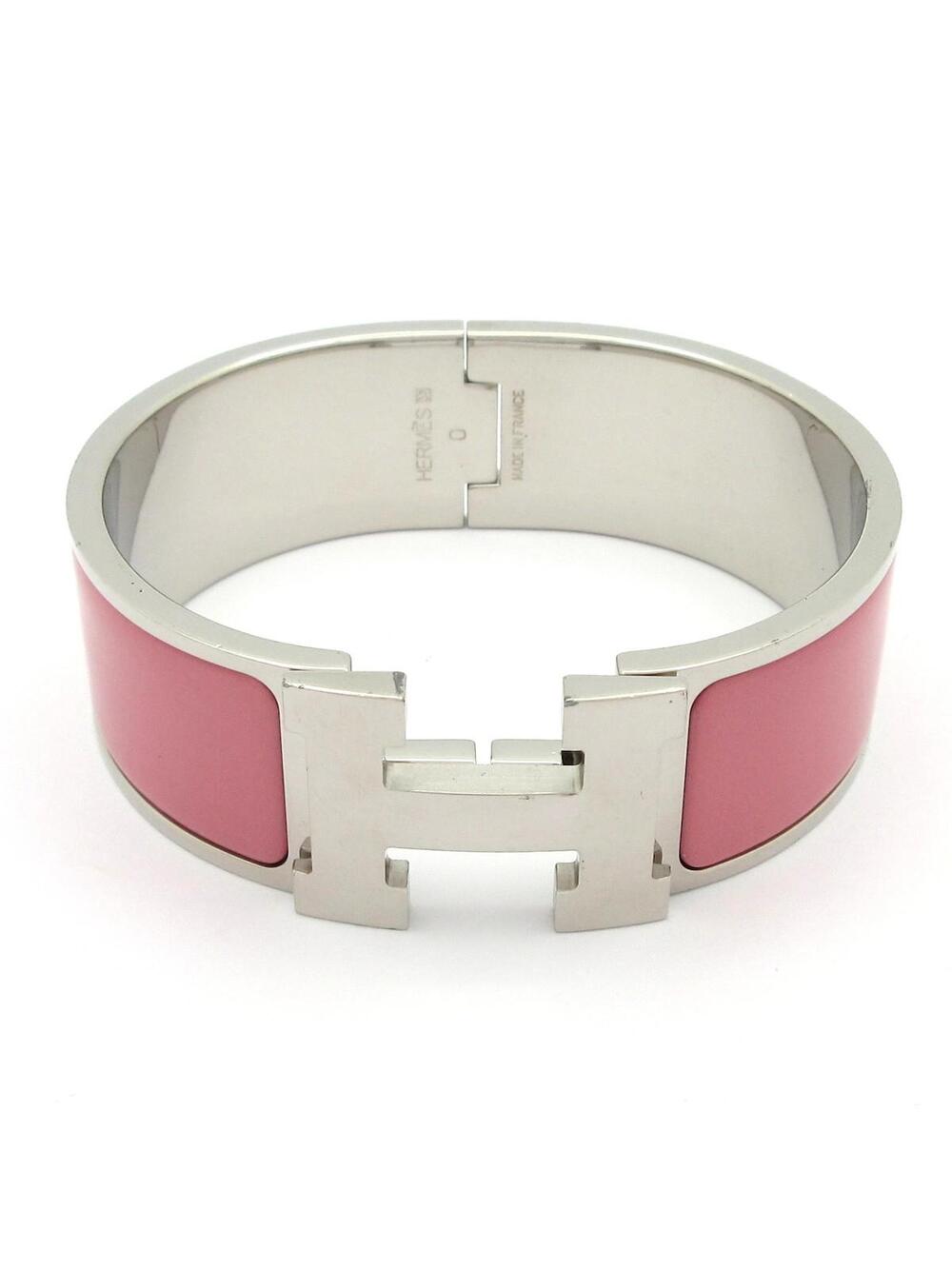 Hermes Clic Clac H Silver Pink Hardware #371685H81B
